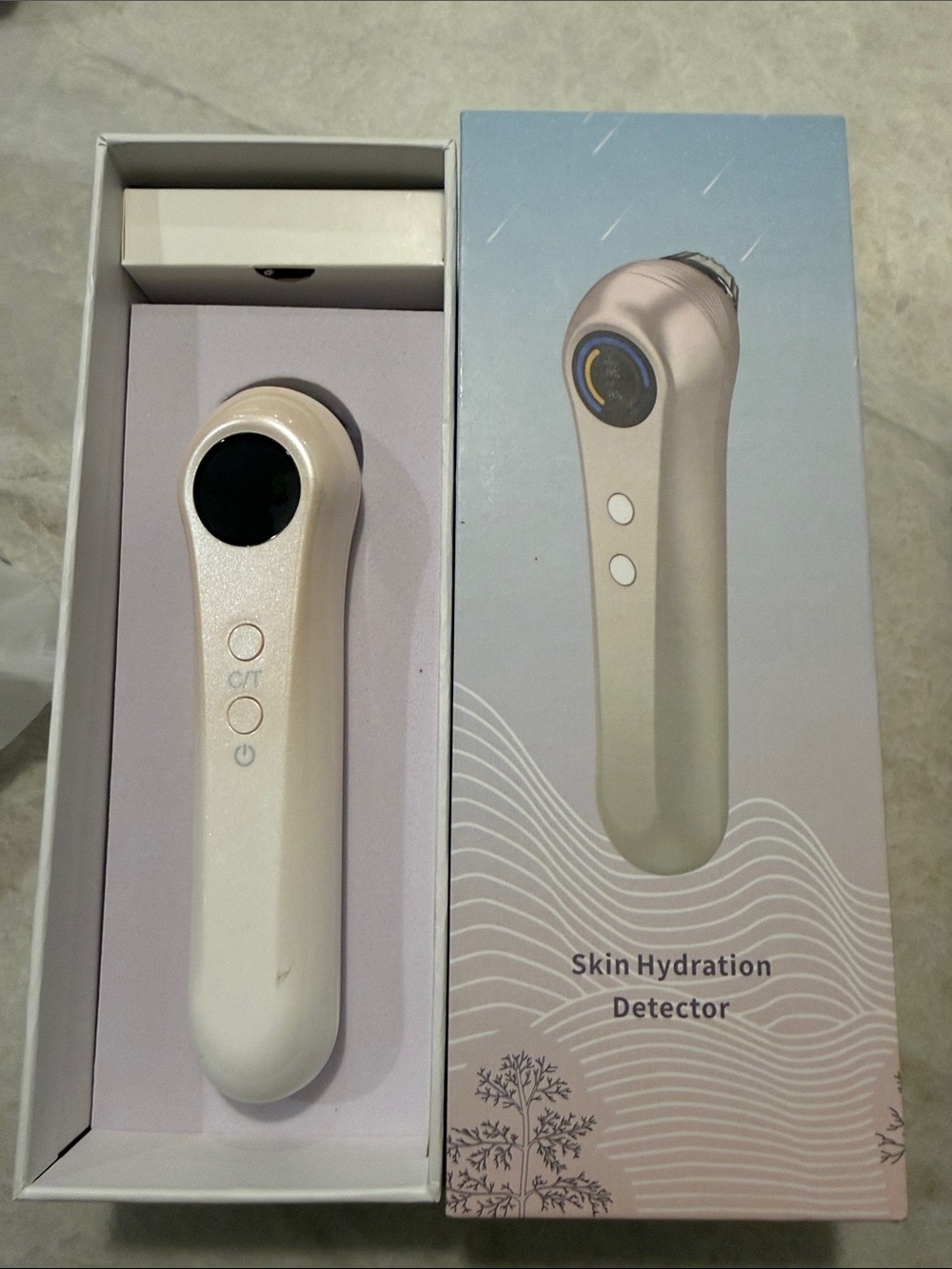 Skin Hydration Detector - White